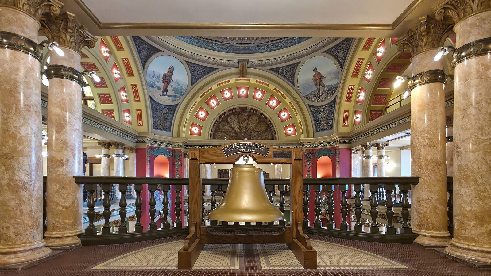 02 Montana State Capitol Bell